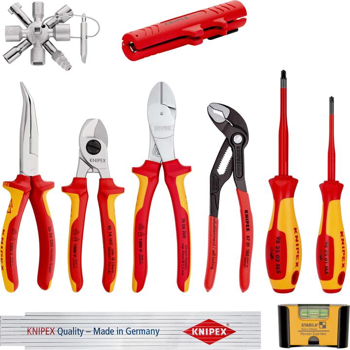 Image du produit Knipex Jeu d'outils Électro 1 (165 mm)