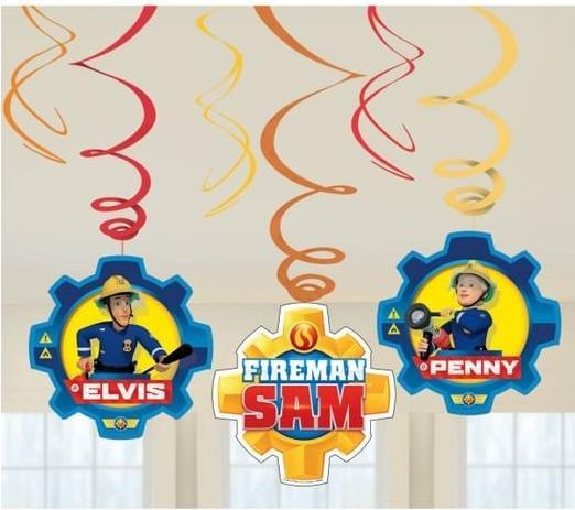 Immagine prodotto Amscan Spirali Deco Fireman Sam