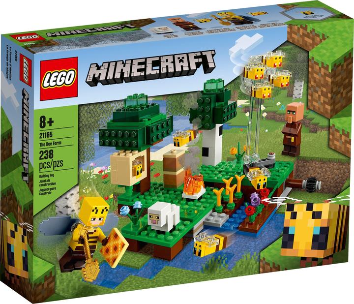 Produktbild LEGO Minecraft End-Of-Live Set Die Bienenfarm - 21165 NEU! Teile 238x (21165)