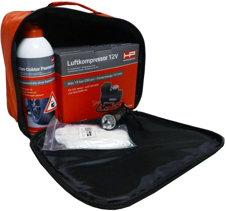 Actual product image HP Autozubehör Tyre puncture kit