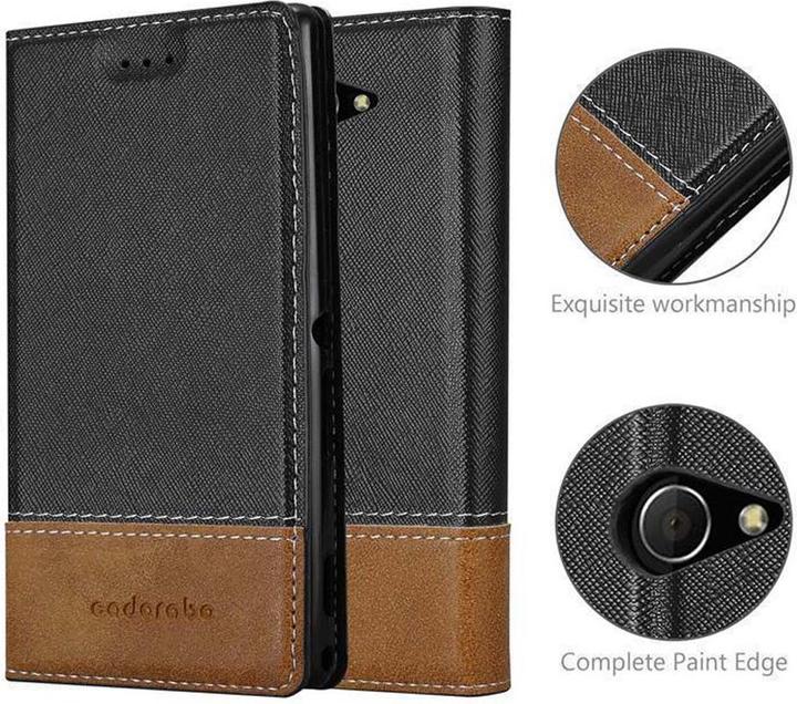 Productafbeelding Cadorabo Boek X Portemonnee Hoesje (Xperia M2, Xperia M2 Aqua)