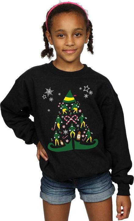 Immagine prodotto Elf Christmas Tree Felpa Ragazze (140, 146)