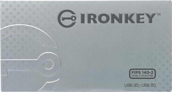 Actual product image Kingston IronKey S1000 Enterprise (8 GB, USB-A, USB 3.0)
