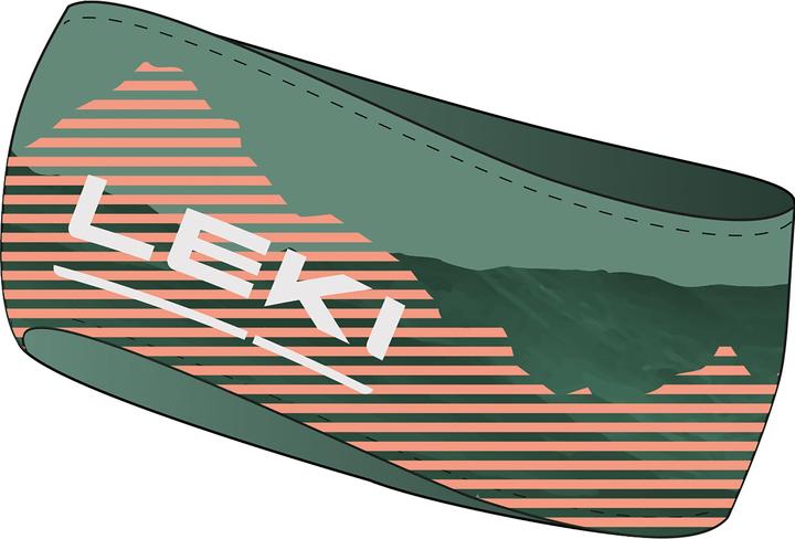 Image du produit Leki LE Opaska 4 Season Bandeau vert/oral