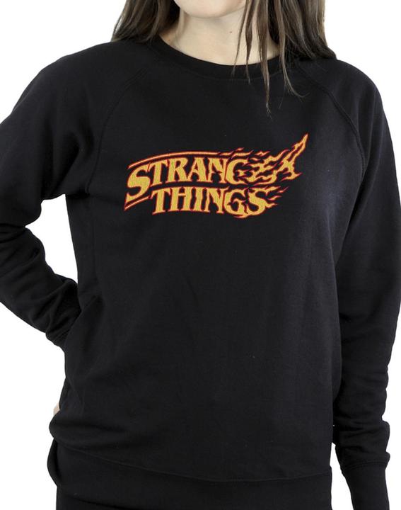 Produktbild Netflix Stranger Things Logo Breaking Sweatshirt (S)
