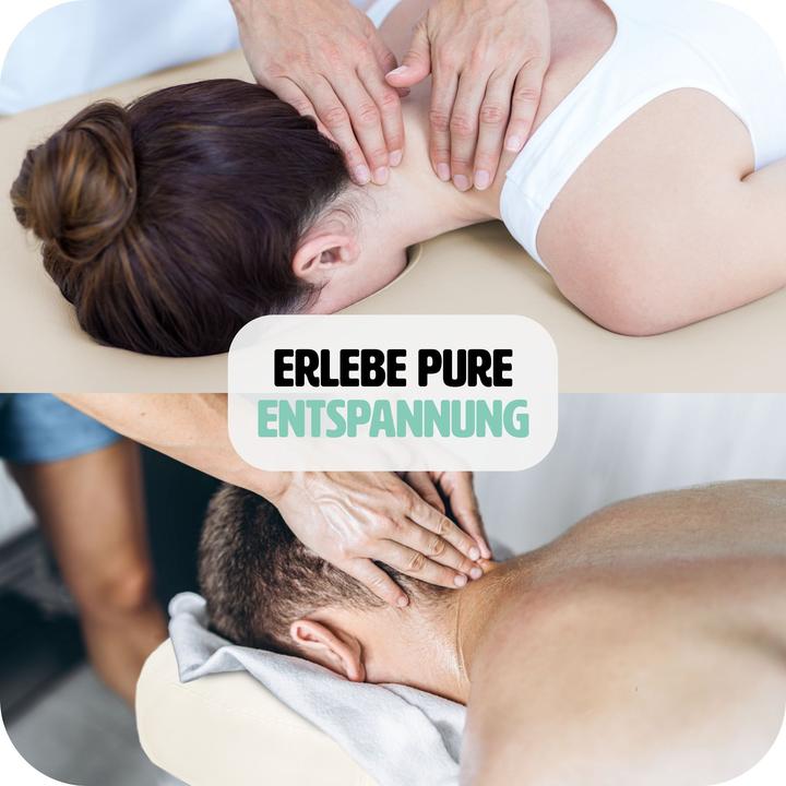 Produktbild tectake 2 Zonen Massageliege