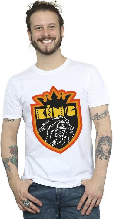 Actual product image Disney Mens The Lion King Crest T-Shirt (XXL)
