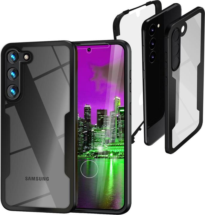 Immagine prodotto Nalia Busta ibrida trasparente a 360 gradi (Samsung Galaxy S23+)