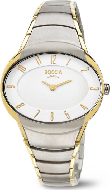 Actual product image Boccia 3165-11 Ladies Watch Ceramic Titanium 36mm 5ATM (Analogue wristwatch, 36 mm)
