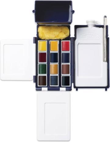Actual product image Winsor & Newton Watercolour Artists Field Box (Multicoloured)