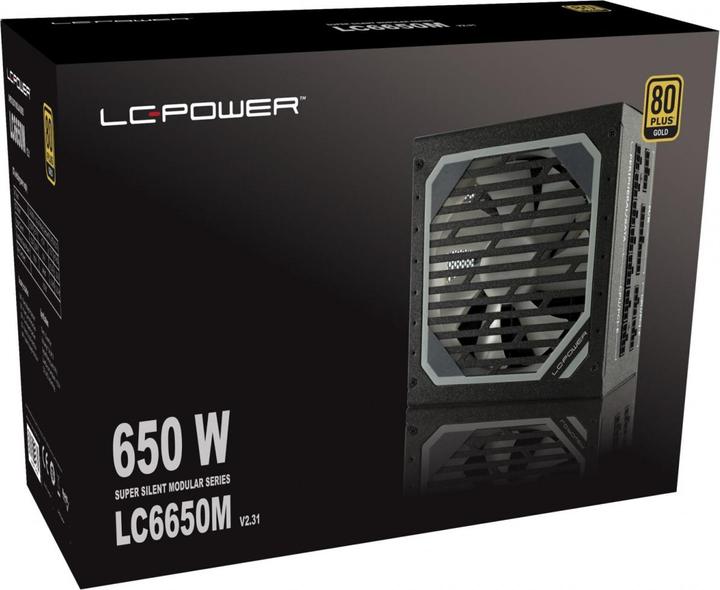 Produktbild LC-Power Netzteil LC6550M V2.31 650 W (650 W)