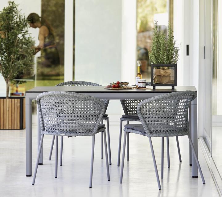 Image du produit Cane-line Lean Chaise de jardin repas empilable French Weave