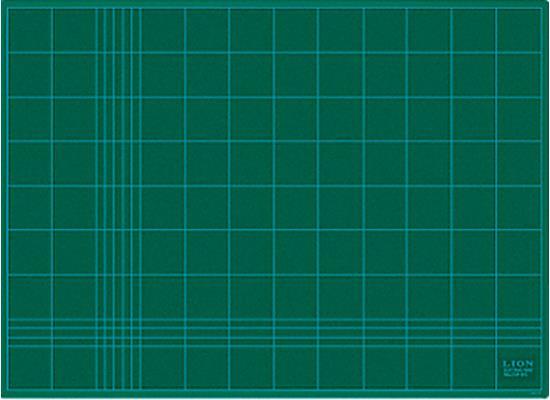 Produktbild Lion Schneidematte Cutting Mat CM-901G Junio 90x60cm grün mit Netzdruck (60 x 90 cm)