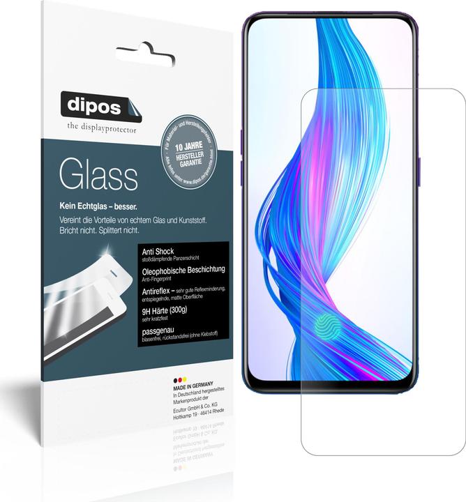 Image du produit Dipos Film de Protection d’écran Anti-Shock (2 pièce(s), Oppo Realme X Master Edition)