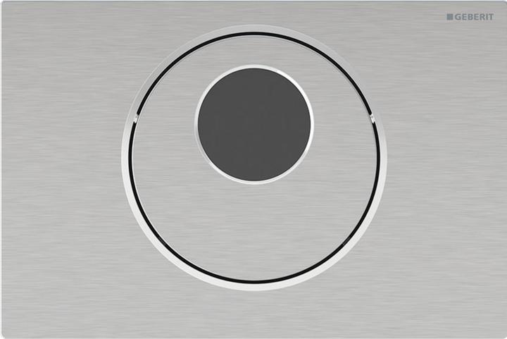 Immagine prodotto Geberit Sigma10, pannello di controllo a 2 nodi con alimentazione a batteria e controllo touch-free 24,6 x