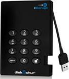 Actual product image iStorage diskAshur2 SSD 8TB - Black (8000 GB)