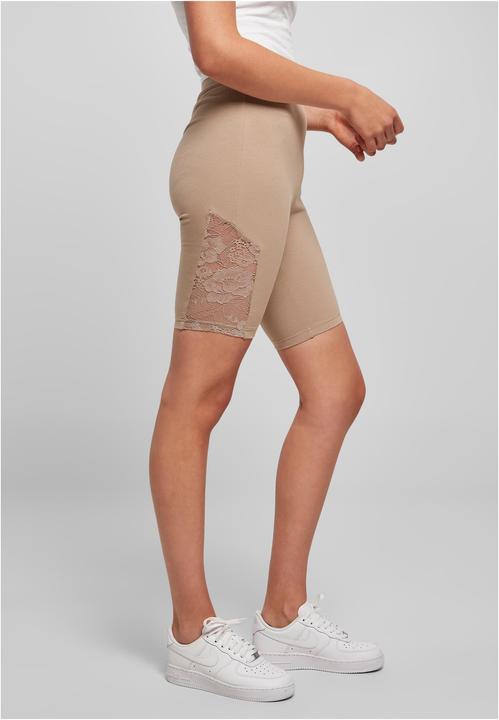 Produktbild Urban Classics Ladies High Waist Lace Inset Cycle Shorts - 16956 (L)