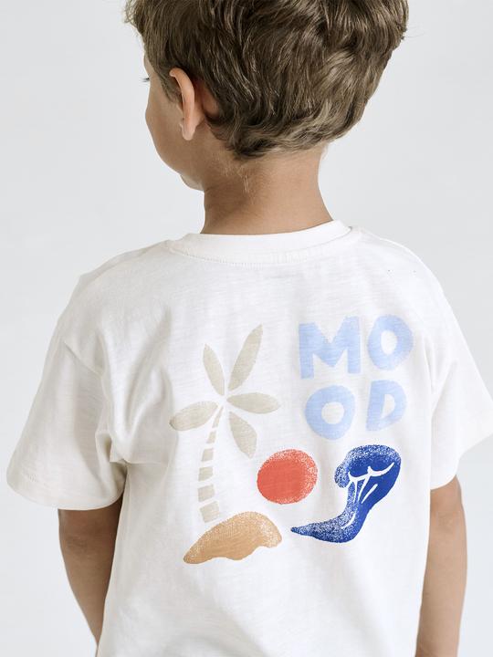Actual product image Vertbaudet Jungen T-Shirt mit XL-Print hinten und Recycling-Baumwolle (110)
