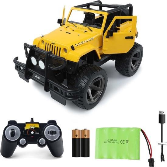 Immagine prodotto Siva JEEP WRANGLER 1:14 2.4 GHz RTR giallo (RTR pronto all'uso)
