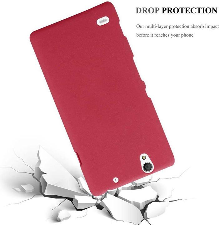 Image du produit Cadorabo Couverture rigide Frosty Cover (Sony Xperia C4)
