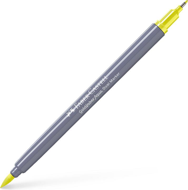 Immagine prodotto Faber-Castell Dual Marker Goldfaber Aqua (giallo cadmio limone, 0.40 mm, 1 x)