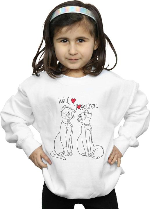 Immagine prodotto Disney Aristocats We Go Together Felpa Ragazze (152, 158)