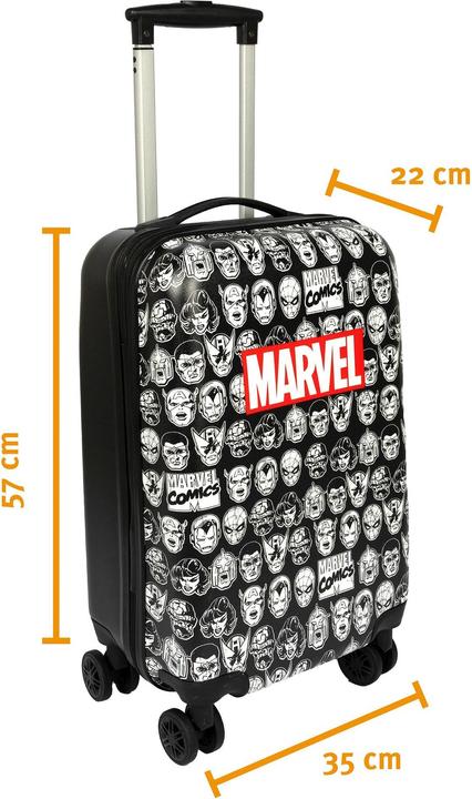 Produktbild Scooli Reisekoffer Marvel 20', Kofferart: Hartschalengepäck (36 l, Handgepäck (bis 50l))
