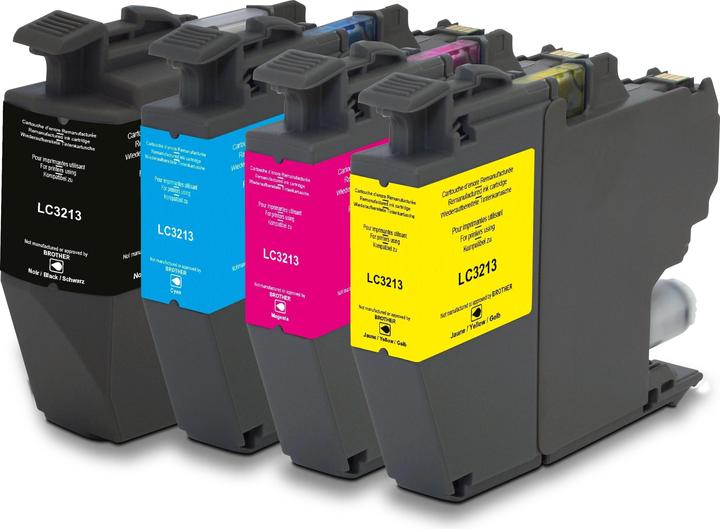 Image du produit Generic Ink Encre Brother LC3213 Multipack (M, CF, Y, C)