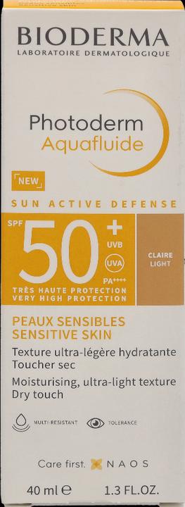 Immagine prodotto Bioderma Photoderm Aquafluide SPF50+ (Crema solare viso, SPF 50, 40 ml, 59 g)