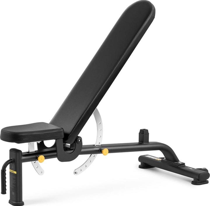 Produktbild Gymrex Schrägbank Trainingsbank verstellbar 135 kg Flachbank Hantelbank Fitnessbank