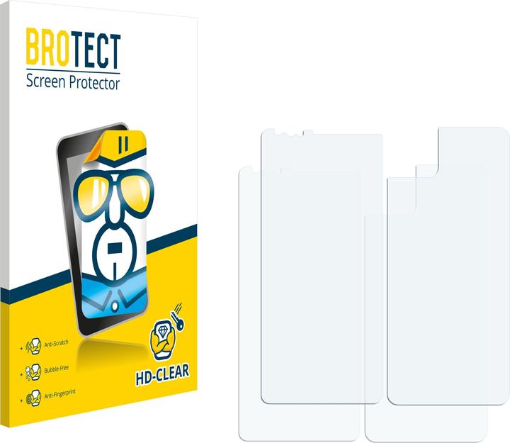 Productafbeelding BROTECT Schutzfolie Displayschutz Displayschutzfolie Folie Klar Transparent (2 Stuk, Google Pixel 4 XL)