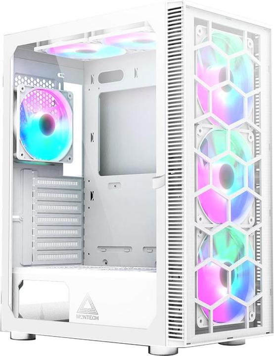 Montech X3 Verre blanc (Mini-ITX, mATX, ATX)