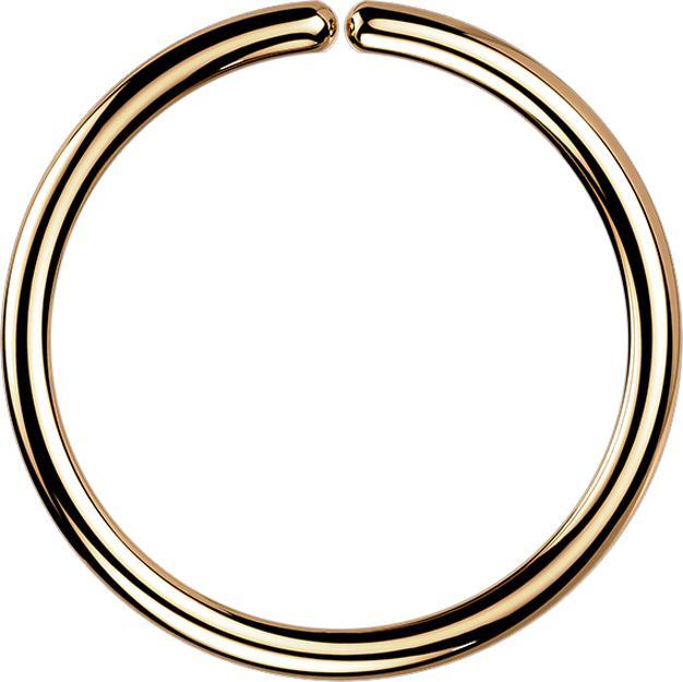 Produktbild Star Piercing Micro Piercing Ring rosegold (Chirurgenstahl 316L)