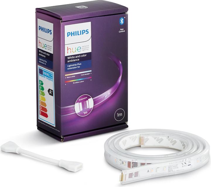 Image du produit Philips Hue Lightstrips BT Extension (RGBW, 100 cm, Intérieur)