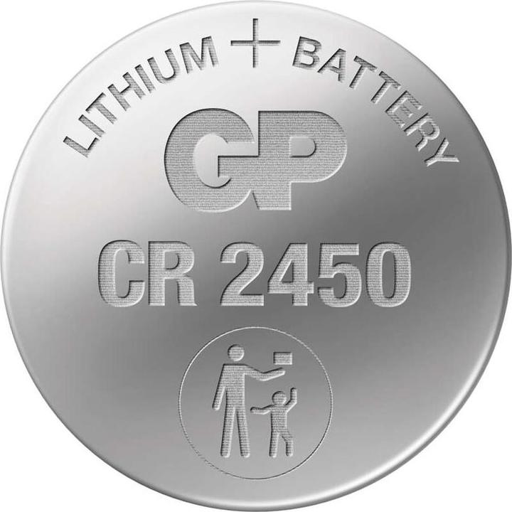 Image du produit GP Batteries Pile bouton (1 pcs, CR2450, 610 mAh)