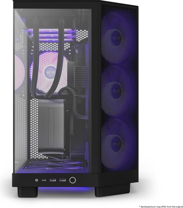 Actual product image NZXT H6 Flow RGB (ATX, mATX, Mini-ITX)