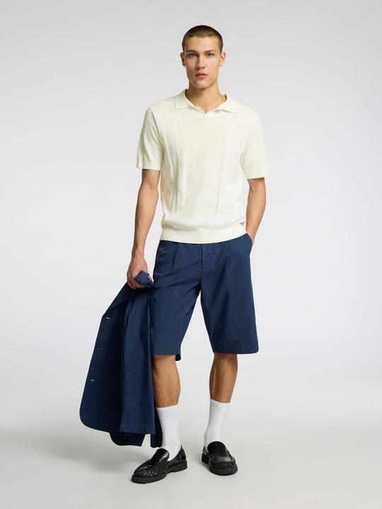 Image du produit Selected Homme Kurzarm Polohemd aus Strick (S)