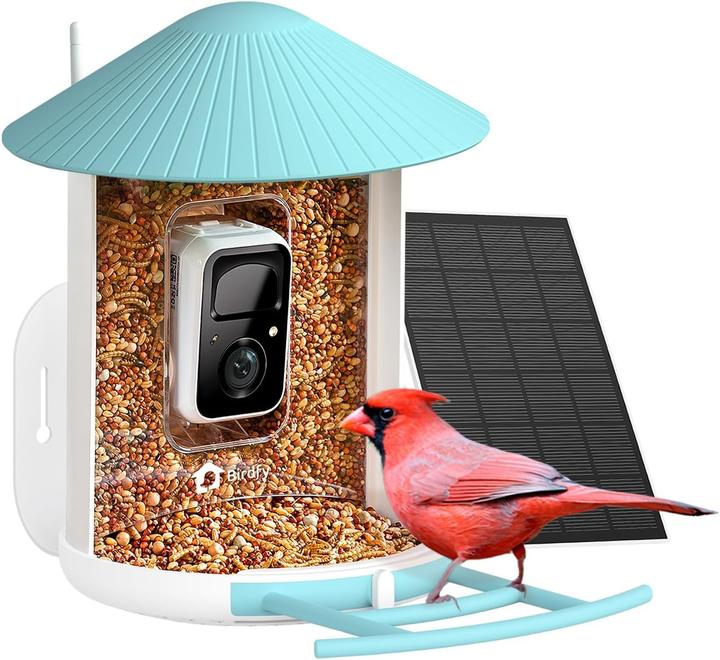 Immagine prodotto Birdfy Mangiatoia per uccelli con pannello solare