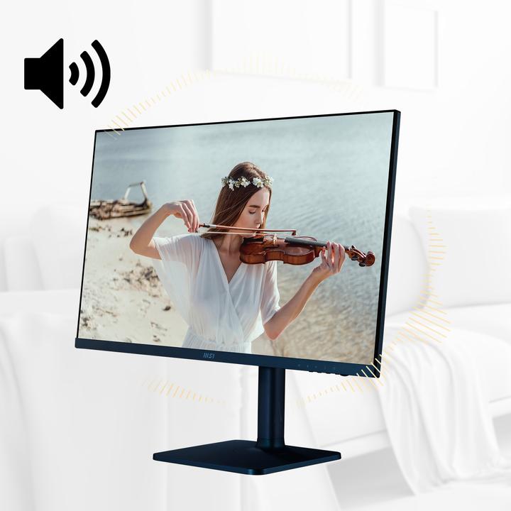 Actual product image MSI Modern MD272QP Ultramarine (2560 x 1440 pixels, 27")