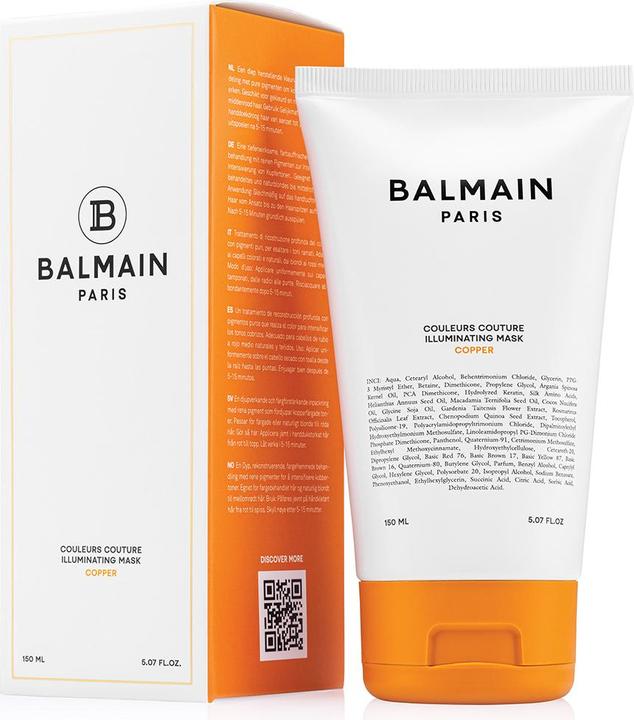 Produktbild Balmain Hair - Couleurs Couture Illuminating Copper Mask - Copper - 150 ml (150 ml)