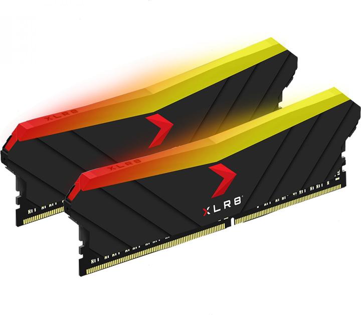 Image du produit PNY Electronics XLR8 RGB (2 x 8GB, 3200 MHz, RAM DDR4, DIMM)