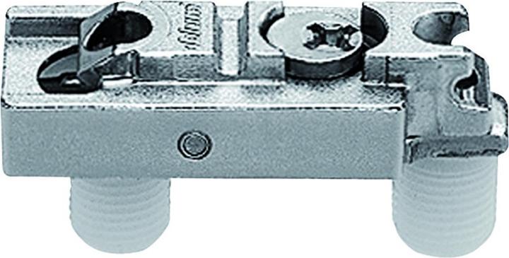 Image du produit Blum Plaques de montage linéaire CLIP montage d'angle (Plaque de clou, 1 pcs)