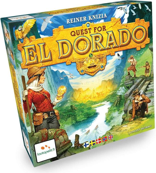 Lautapelit Quest for El Dorado (Nordic+EN) (Englisch)