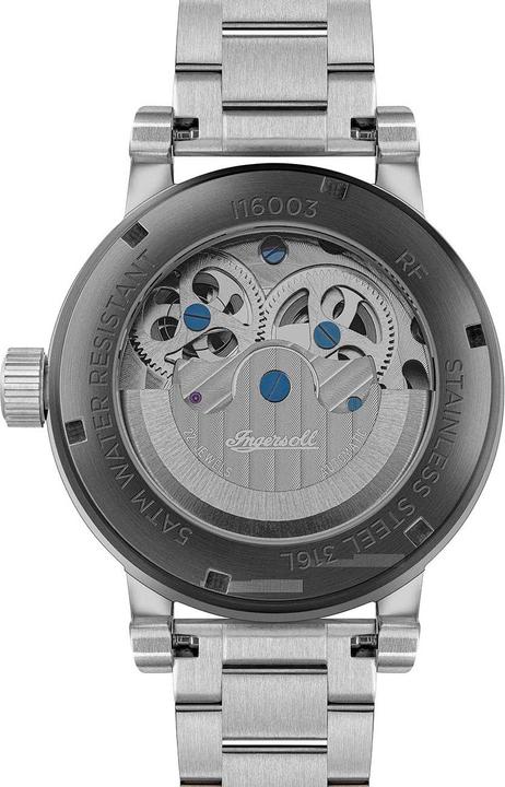 Image du produit Ingersoll 1892 Ingersoll I16003 Montre pour homme The Arc automatique 44mm 5ATM (Montre squelette, 44 mm)