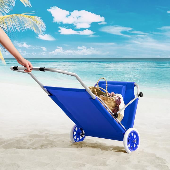 Produktbild Casaria Alu Sonnenliege (150 cm)