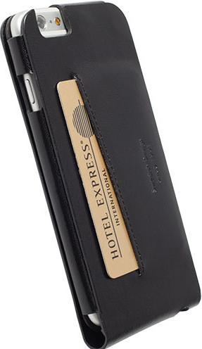 Actual product image Krusell Kalmar WalletCase Case 76021 Apple IPhone 6 4.7 black Case (Apple iPhone 6)