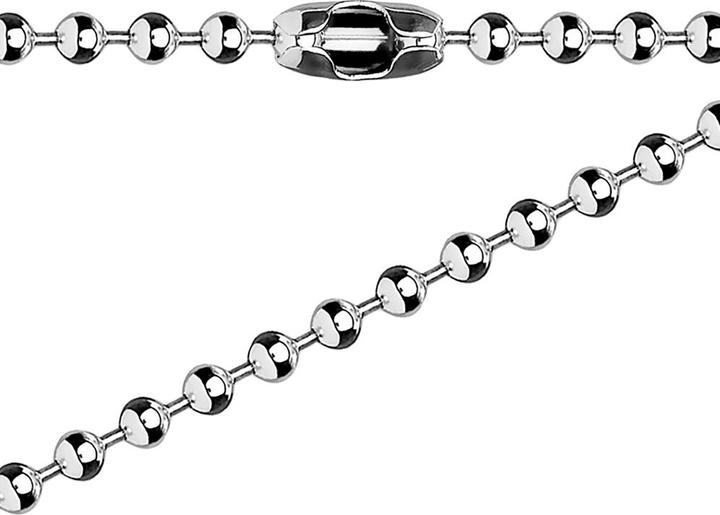 Actual product image Star Piercing Necklace with silver baubles (without brass, Surgical steel 316L)