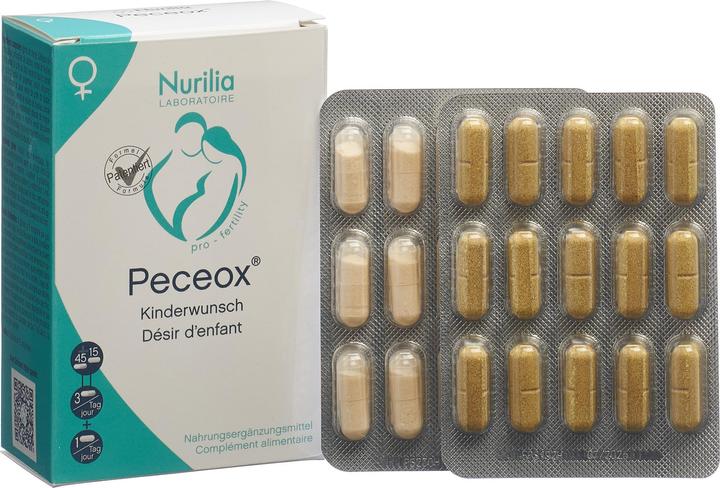 Actual product image Nurilia Peceox Caps+Tabl (60 Piece, Capsules, 74 g)