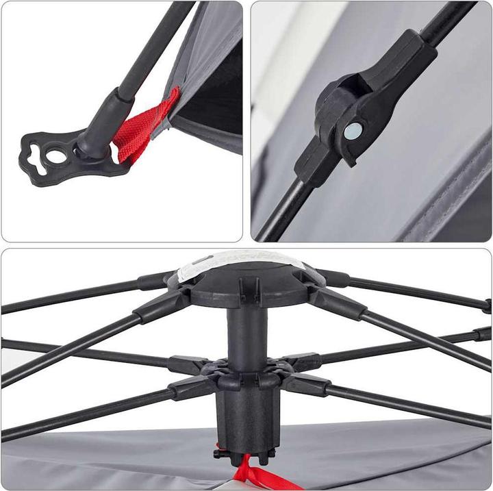 Actual product image VidaXL Beach tent 2 persons Quick Release Waterproof (beach tent, 1.60 kg, 2 persons)