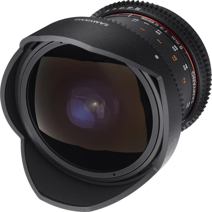 Immagine prodotto Samyang 8mm T3.8 CSII VDSLR II Sony E-Mount (Sony E, APS-C / DX)